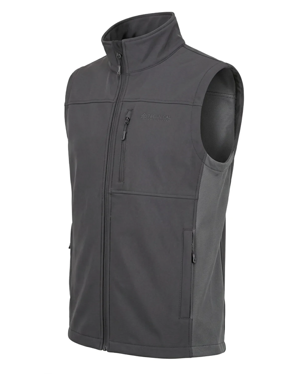 Men's Sleeveless Softshell Bodywarmer with Pockets
