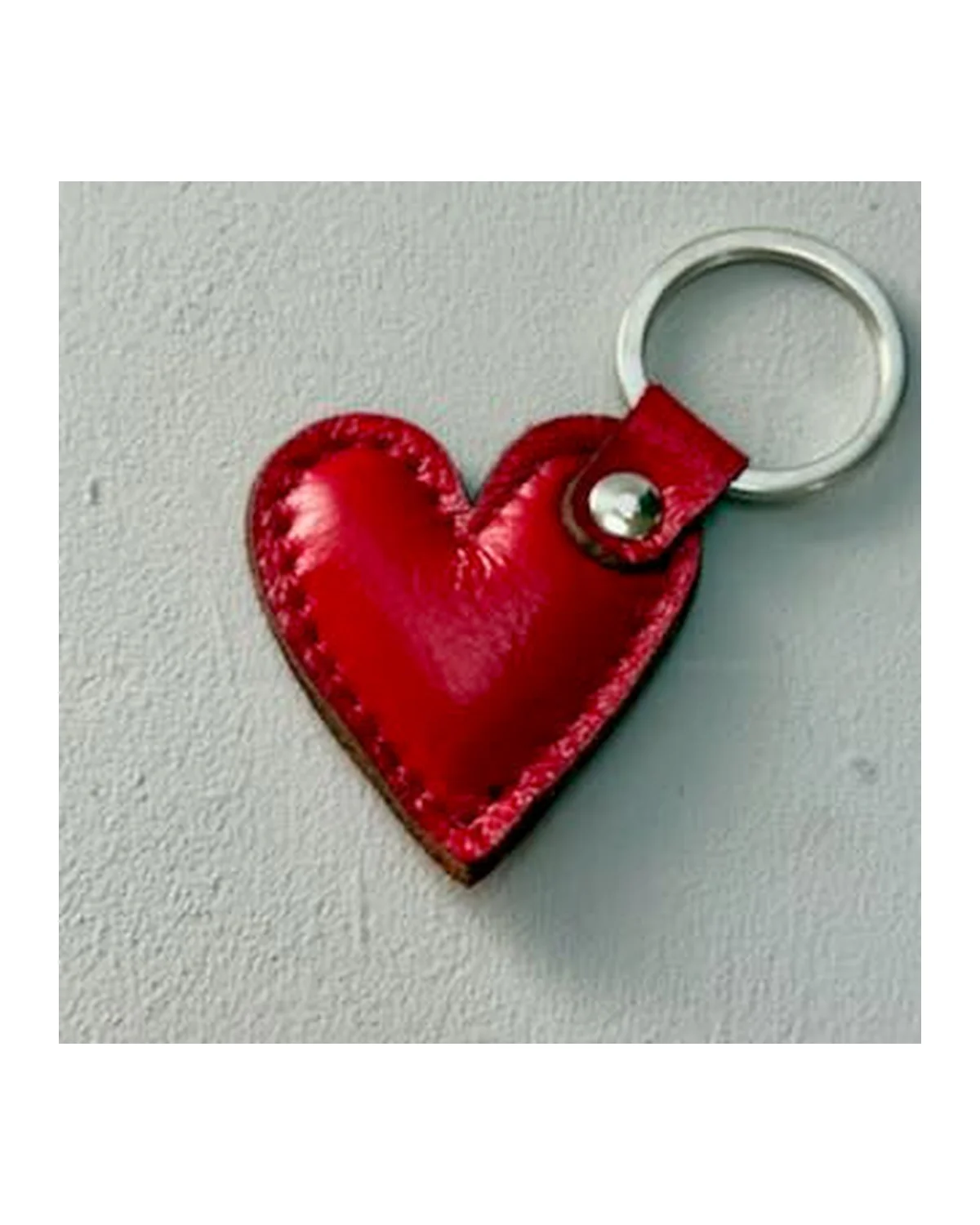 Red Heart Keyring